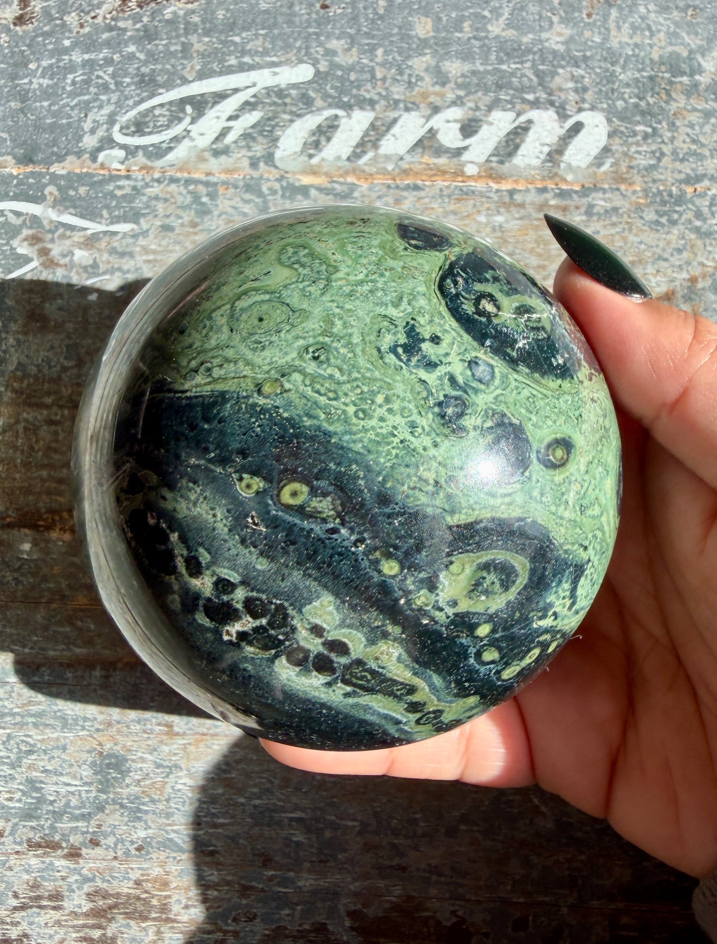 Gorgeous Kambaba Jasper Sphere from Madagascar | Opt B