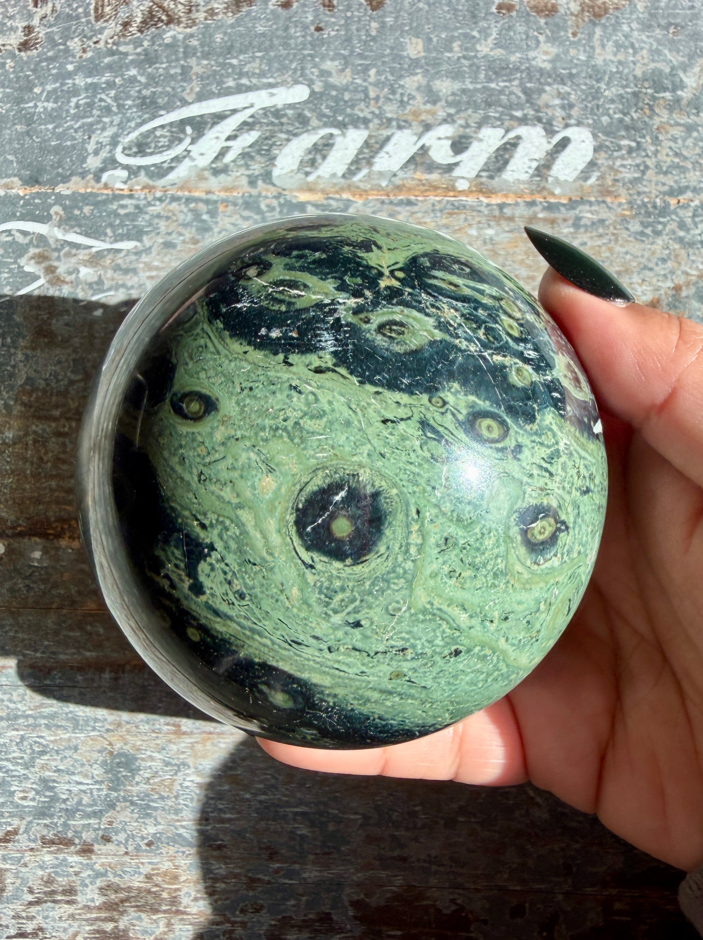 Gorgeous Kambaba Jasper Sphere from Madagascar | Opt B
