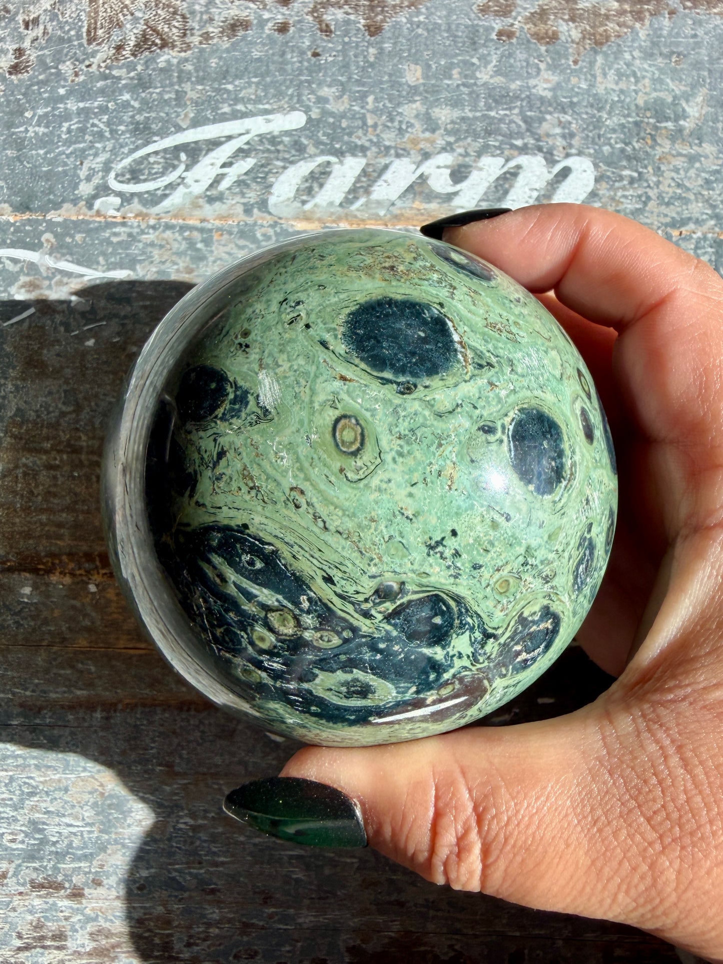 Gorgeous Kambaba Jasper Sphere from Madagascar | Opt B