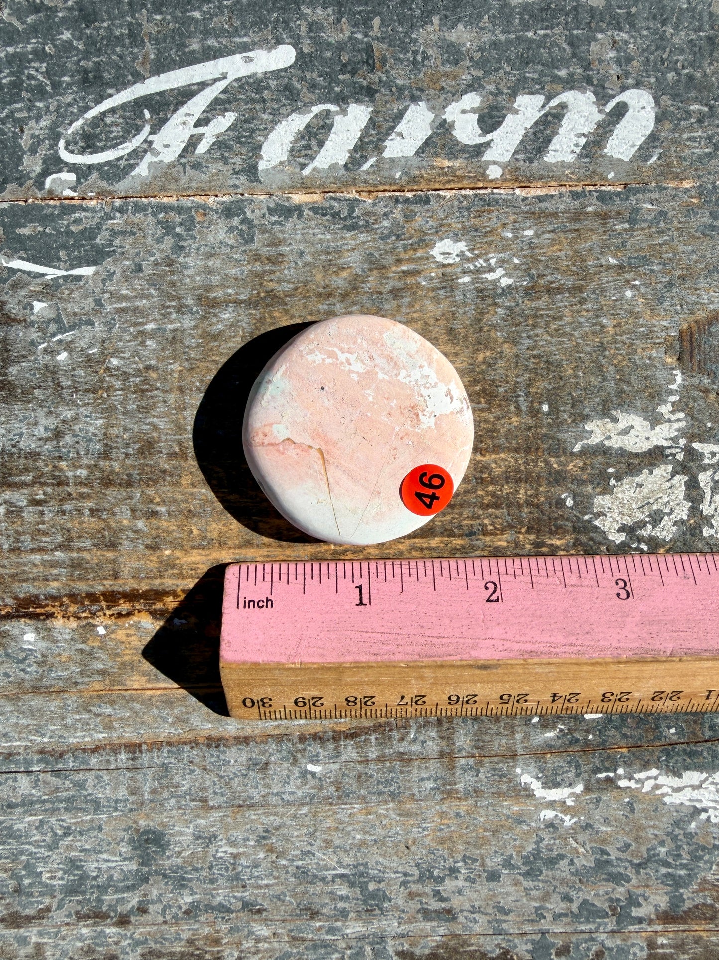 Colorful Unicorn Jasper Medallion | India | Opt 46