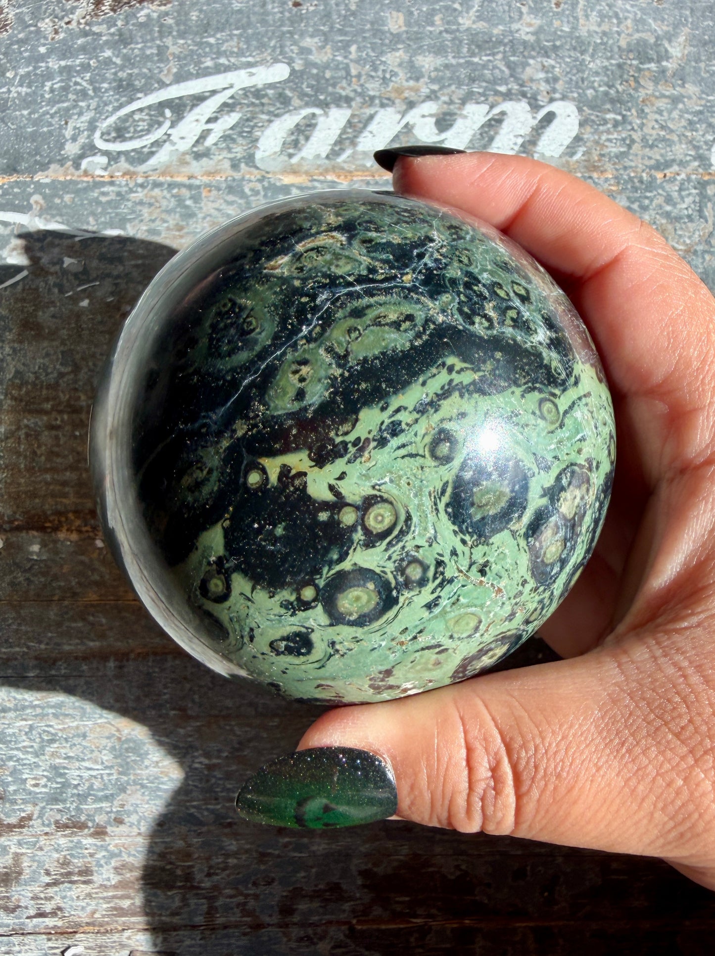 Gorgeous Kambaba Jasper Sphere from Madagascar | Opt A