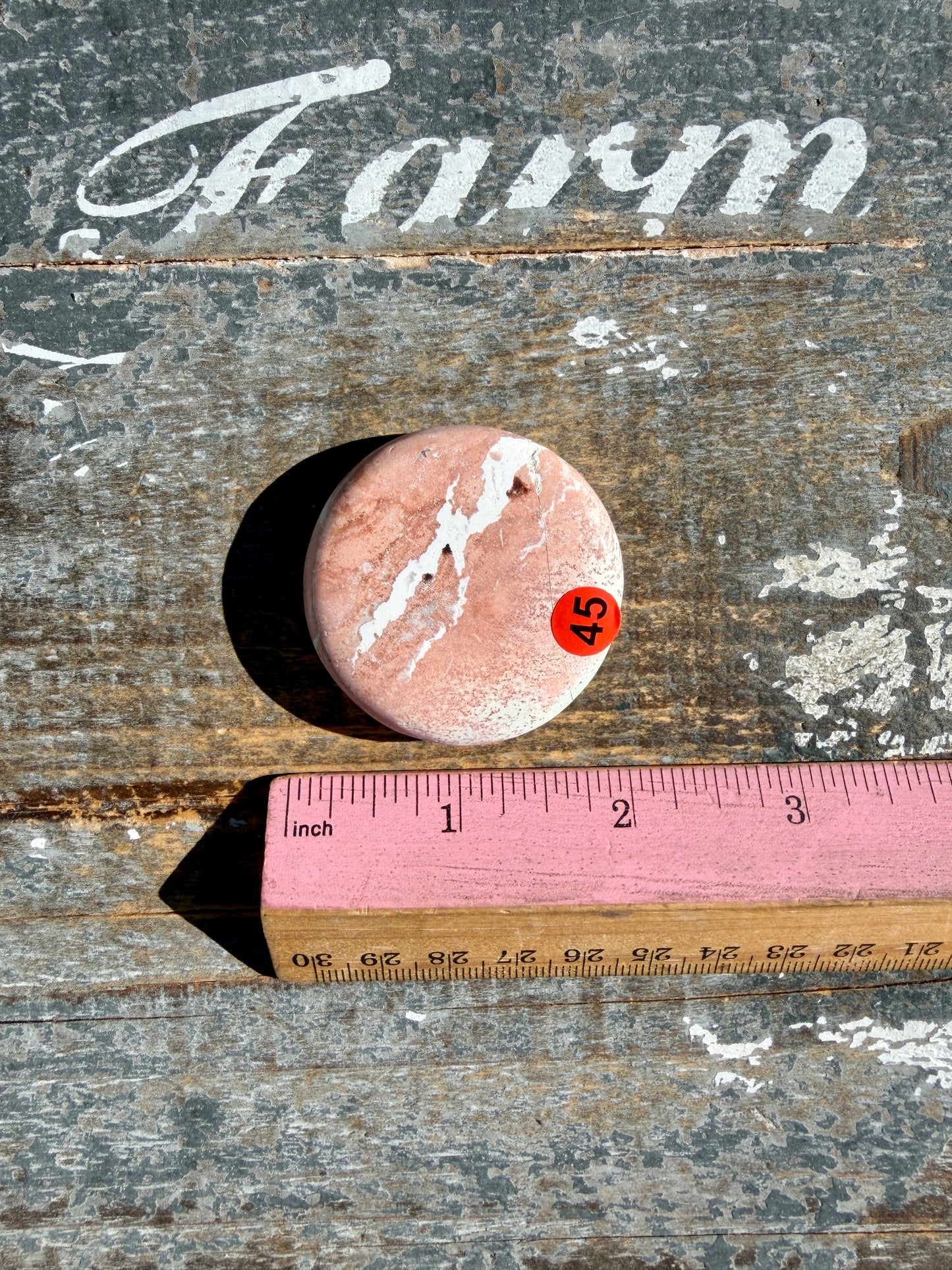 Colorful Unicorn Jasper Medallion | India | Opt 45