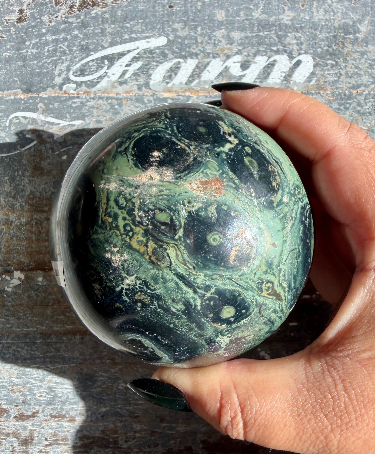 Gorgeous Kambaba Jasper Sphere from Madagascar | Opt C