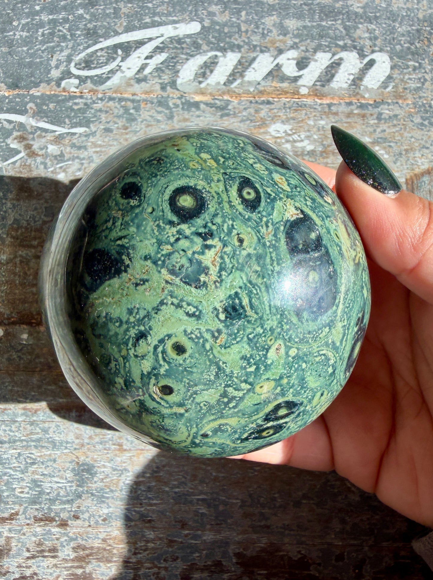 Gorgeous Kambaba Jasper Sphere from Madagascar | Opt E