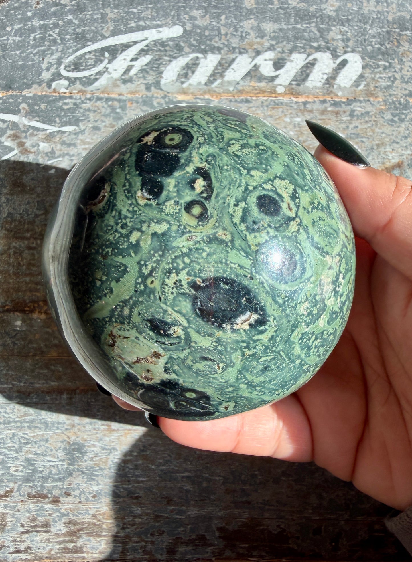 Gorgeous Kambaba Jasper Sphere from Madagascar | Opt E