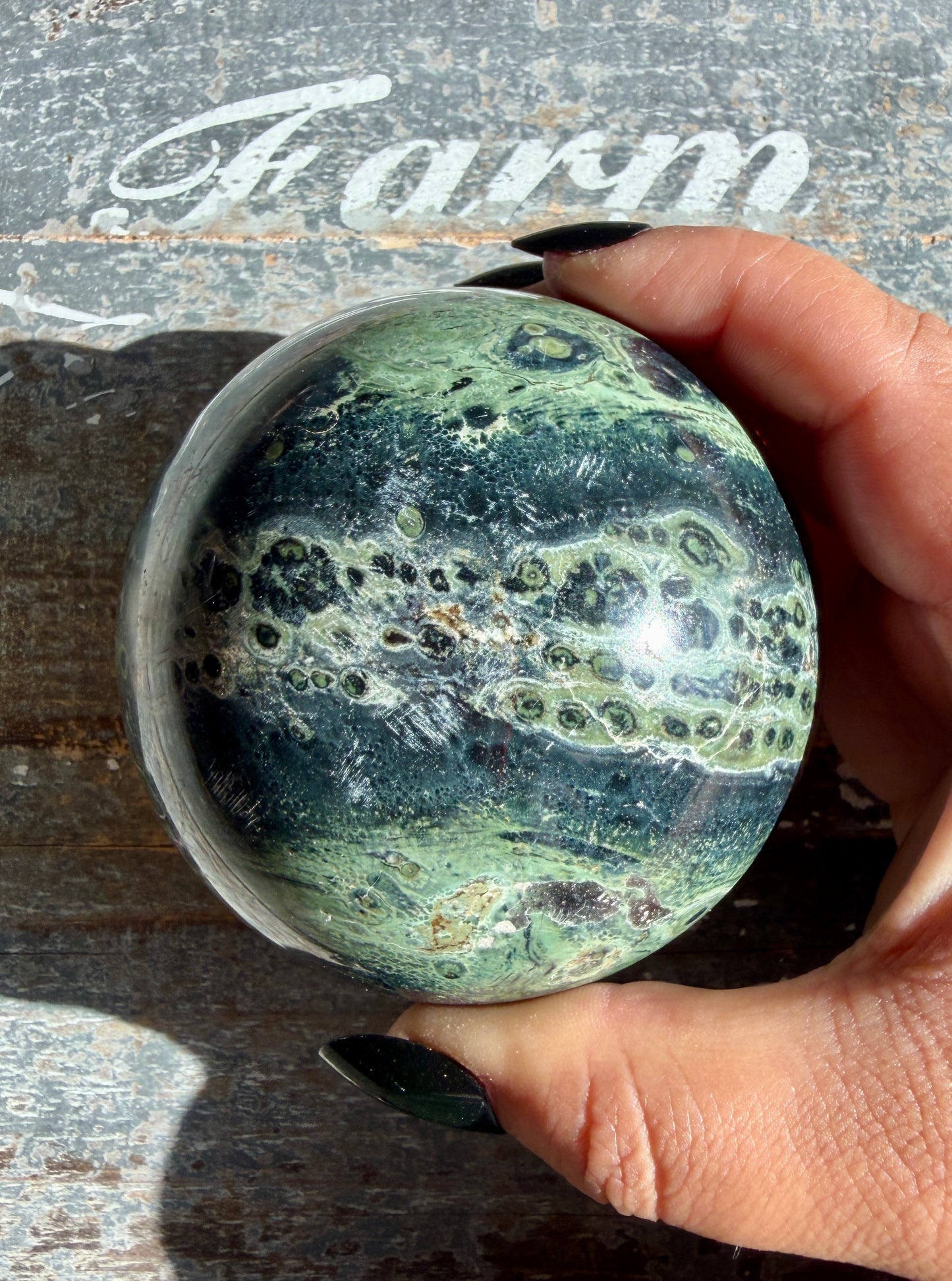 Gorgeous Kambaba Jasper Sphere from Madagascar | Opt D