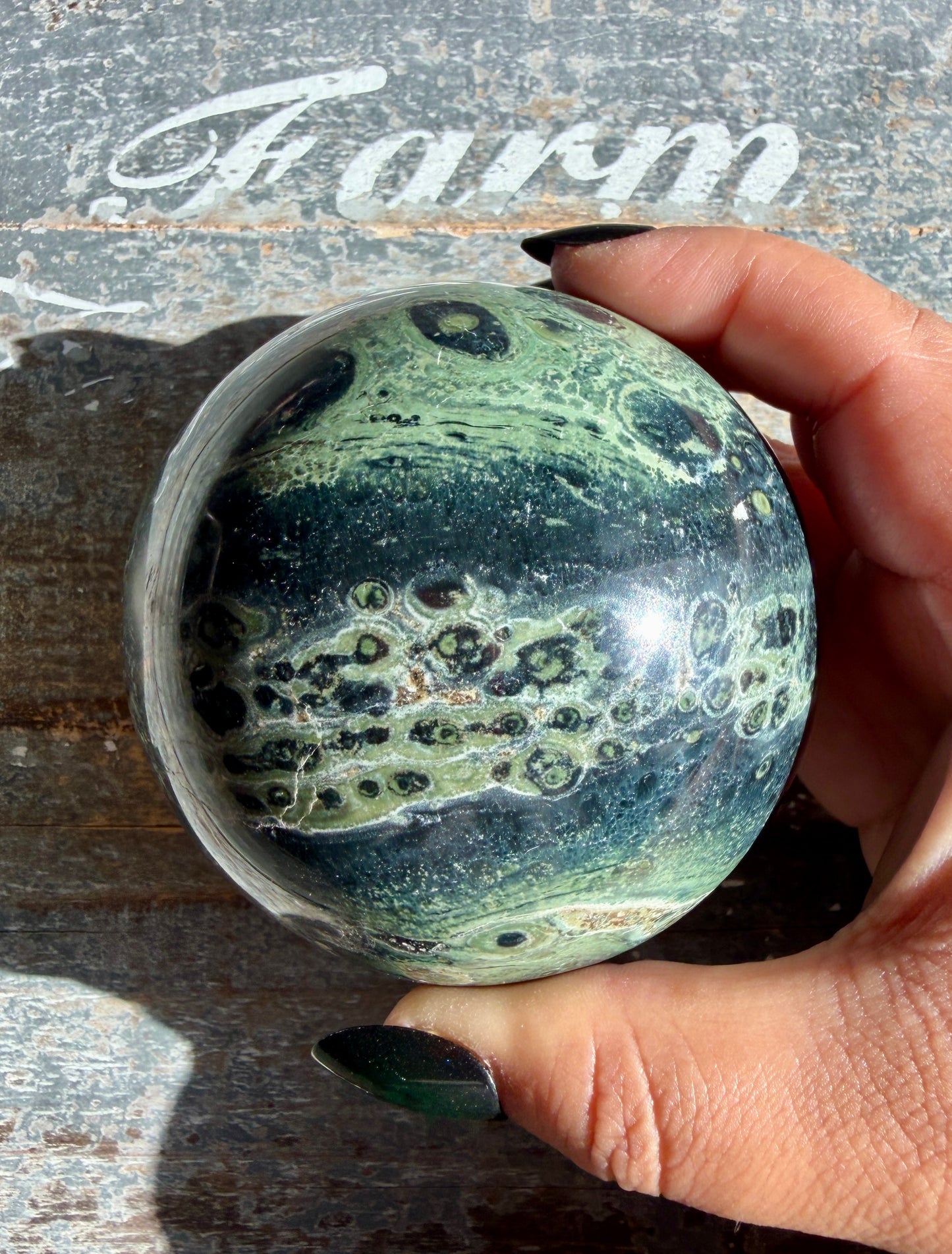 Gorgeous Kambaba Jasper Sphere from Madagascar | Opt D