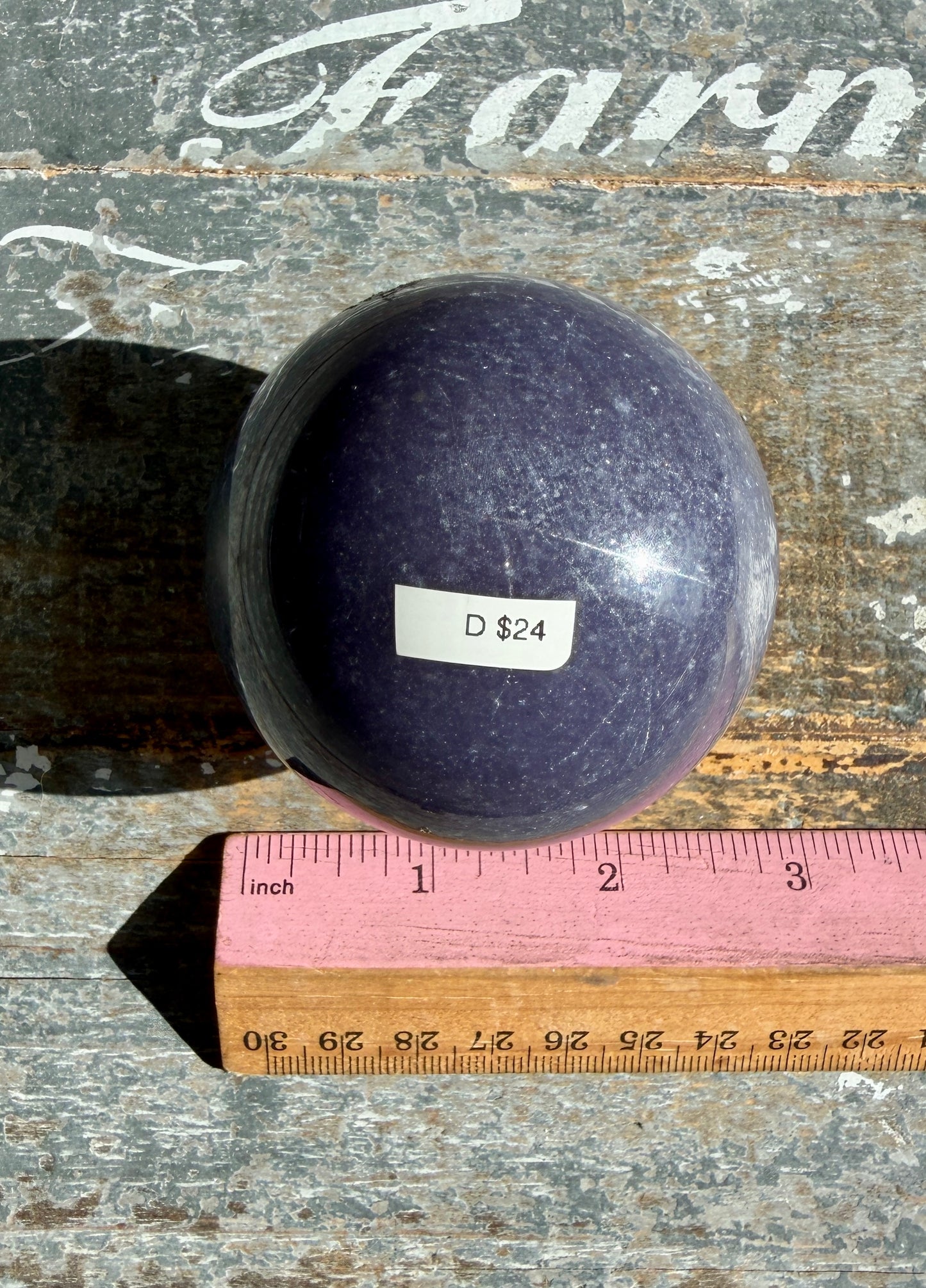 Gorgeous Lepidolite Sphere | Opt D