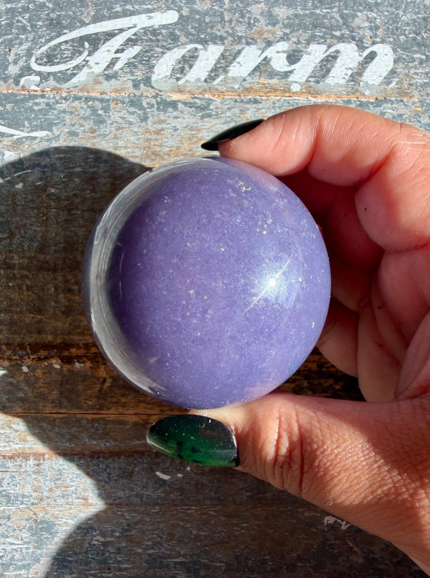 Gorgeous Lepidolite Sphere | Opt B