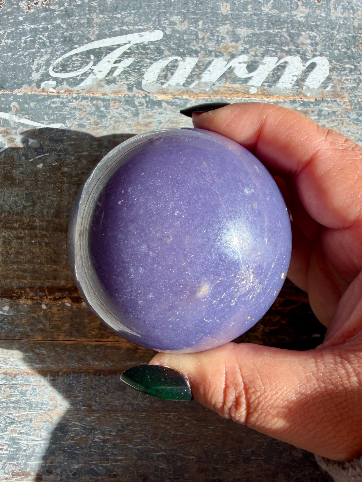 Gorgeous Lepidolite Sphere | Opt A
