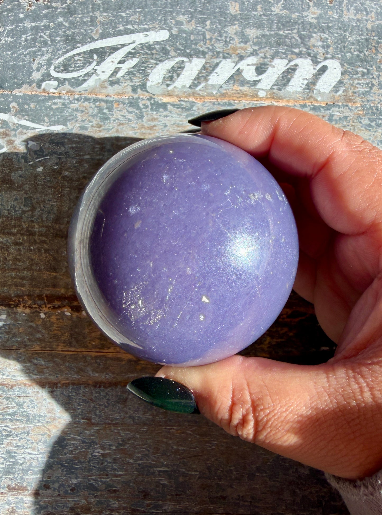 Gorgeous Lepidolite Sphere | Opt A