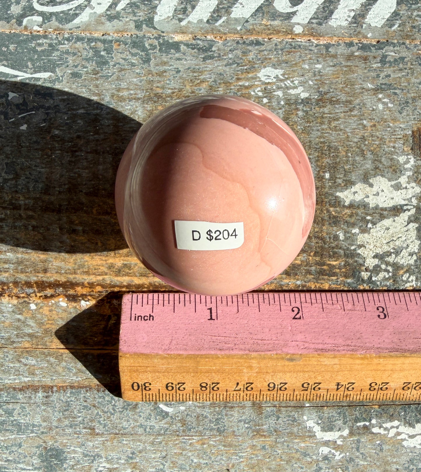 Gorgeous Pink Opal Sphere from Australia | Opt D