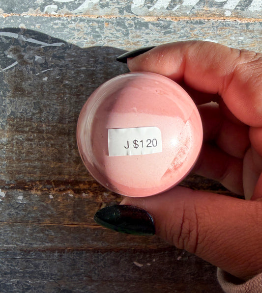 Gorgeous Pink Opal Sphere from Australia | Opt J