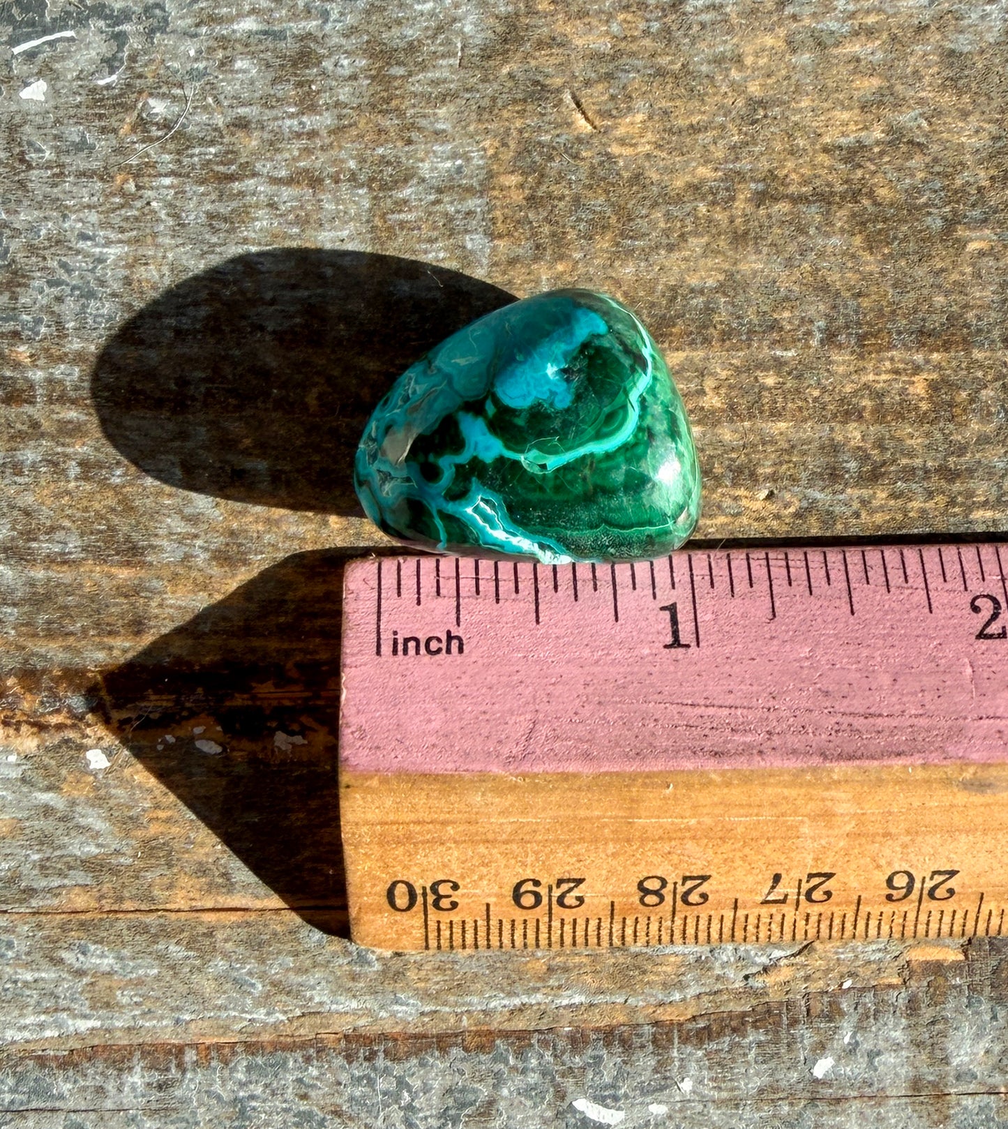 Gorgeous Malachite & Chrysocolla Tumble | Opt A