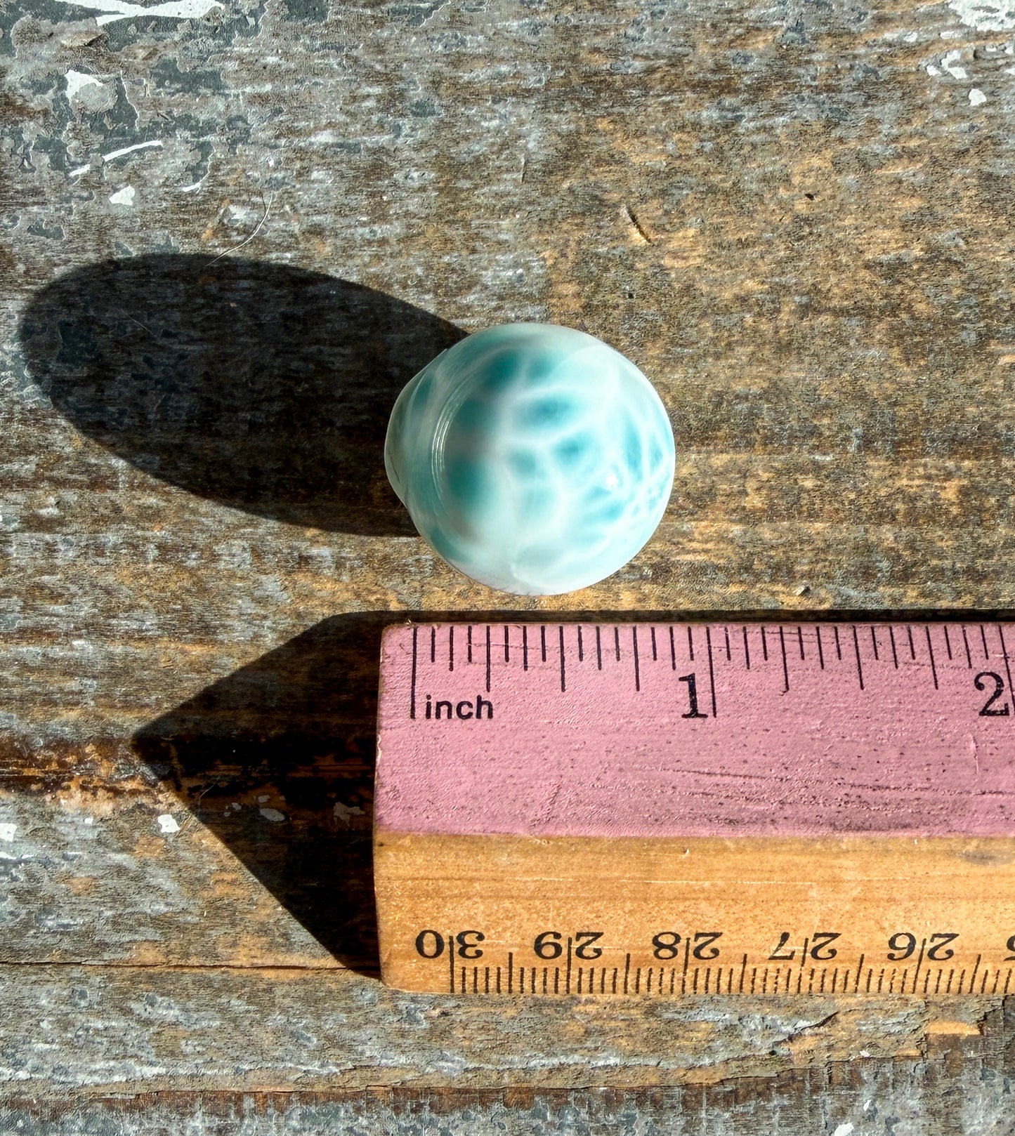 Gorgeous Larimar Mini Sphere from the Dominican Republic | Opt F