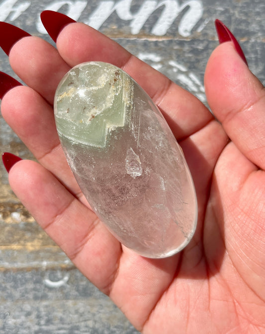 Gorgeous High Altitude Himalayan Quartz Goddess Egg from the Himalayan Mountains