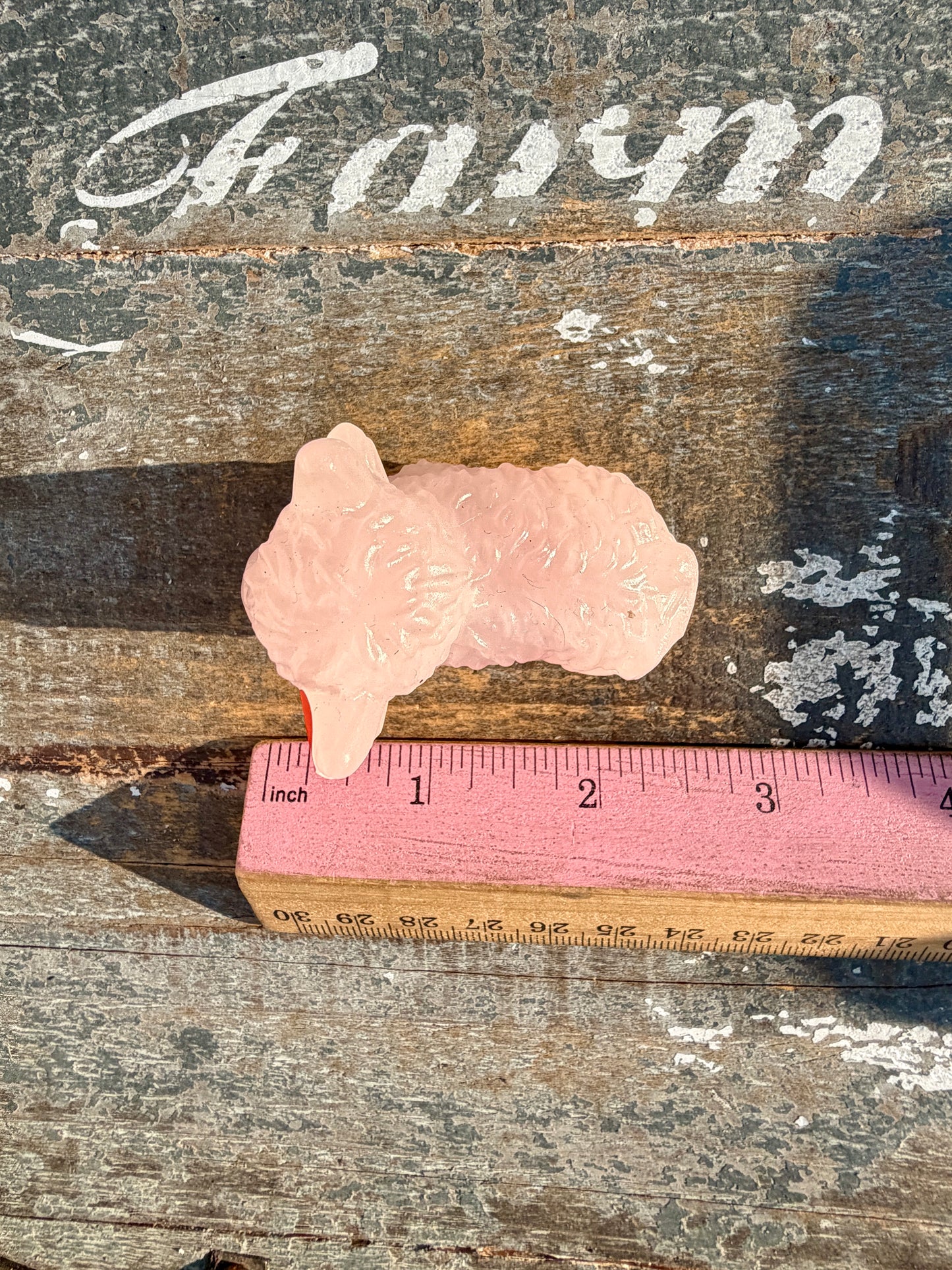 Adorable Rose Quartz Highland Cow | Opt 3
