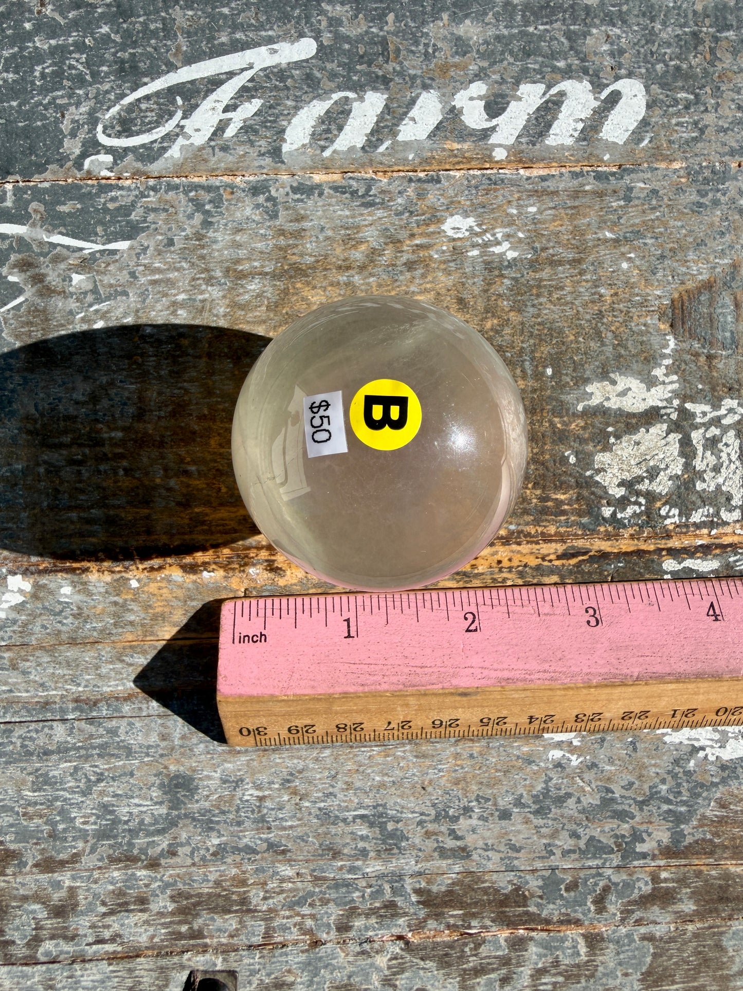 Gorgeous Candy Fluorite Sphere | Opt B