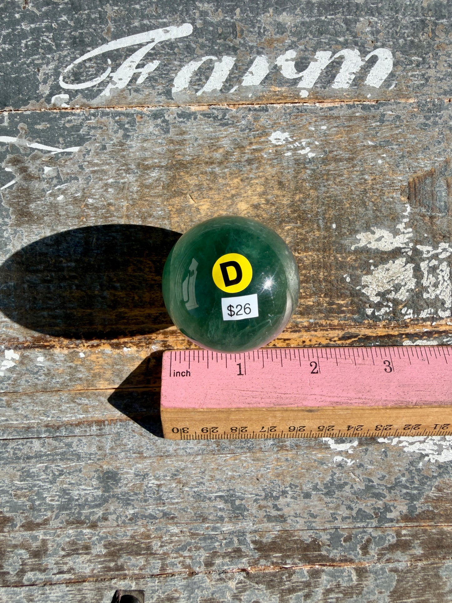 Gorgeous Candy Fluorite Sphere | Opt D