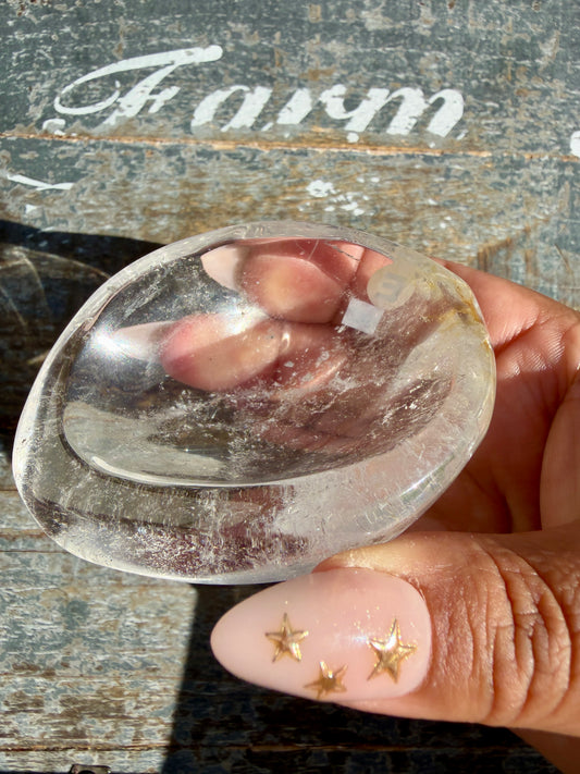 Gorgeous Clear Quartz Bowl | Opt E