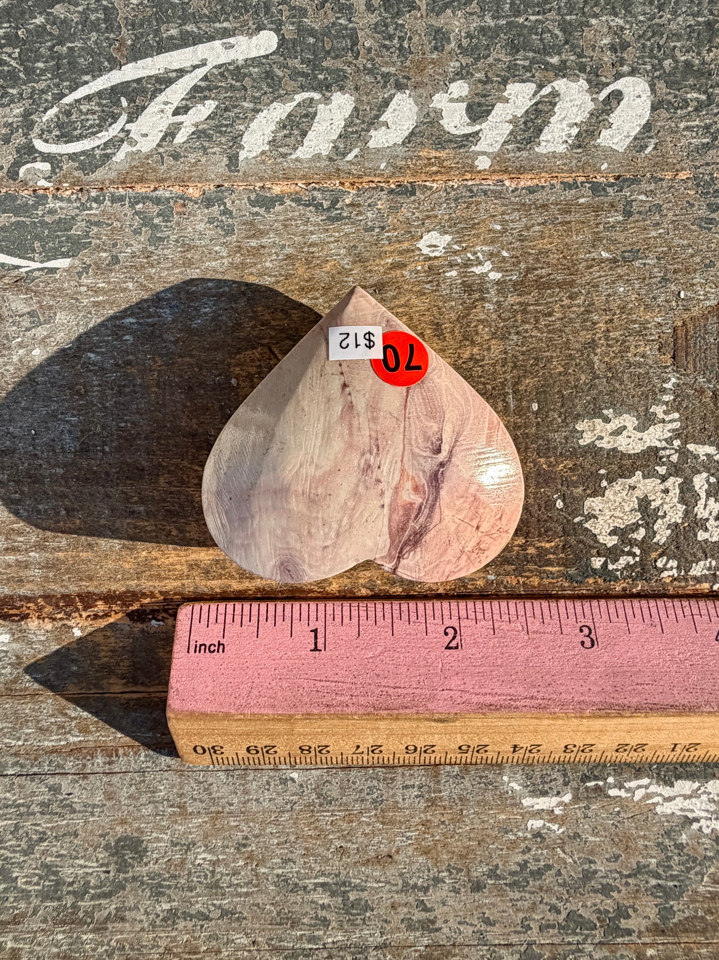 Slightly Imperfect Picture Jasper Heart | Opt 70