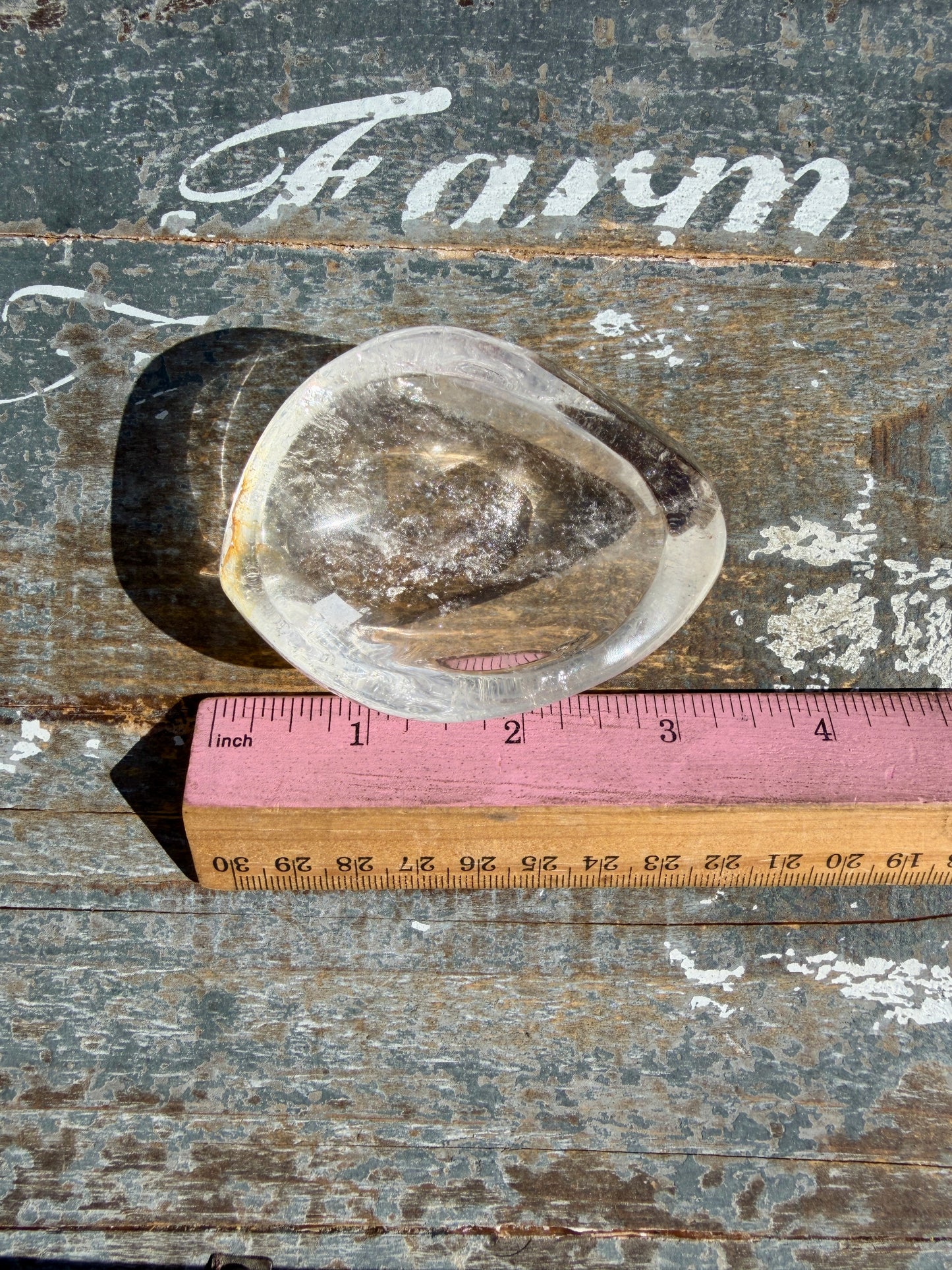 Gorgeous Clear Quartz Bowl | Opt E