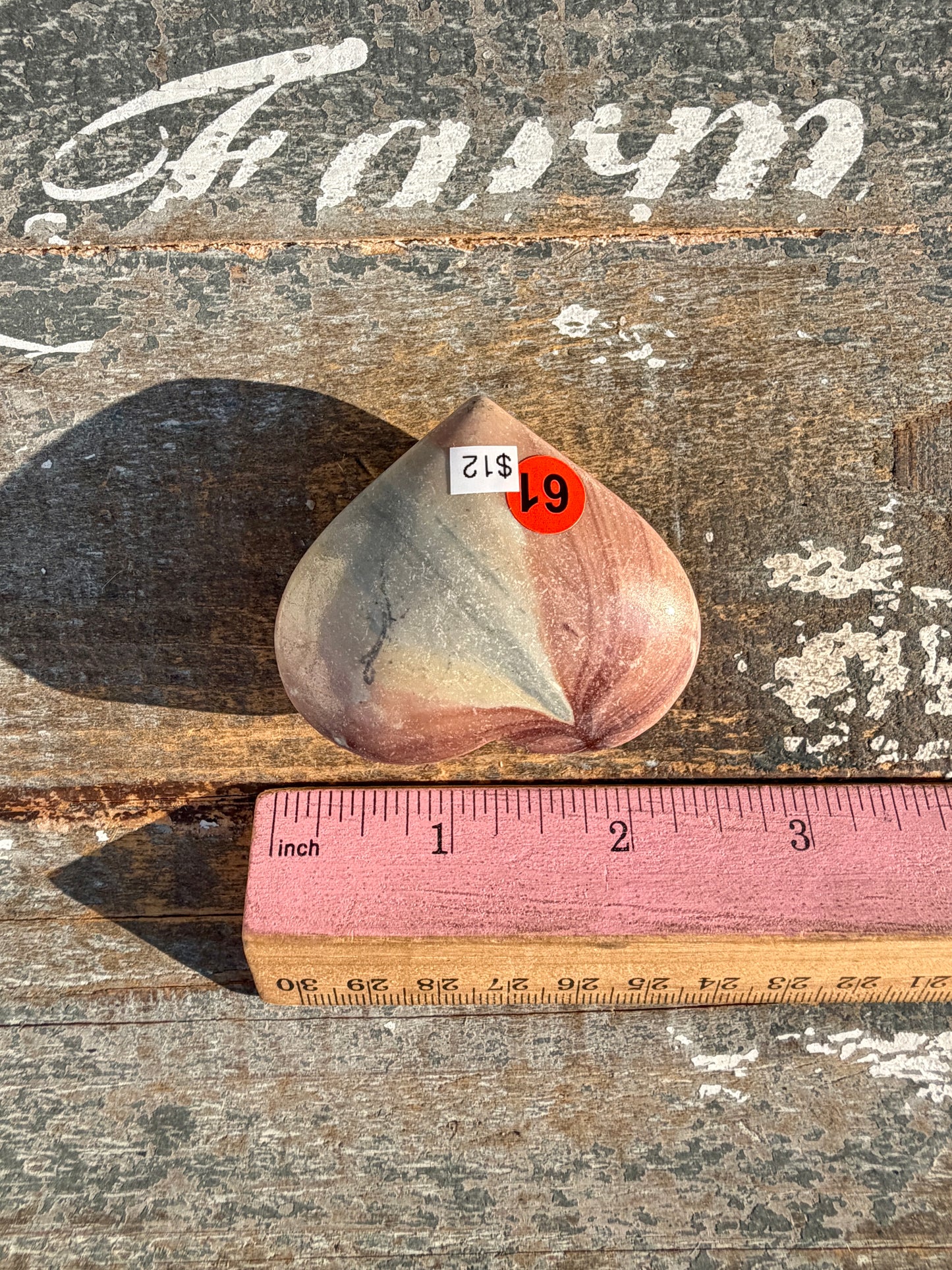 Slightly Imperfect Picture Jasper Heart | Opt 61
