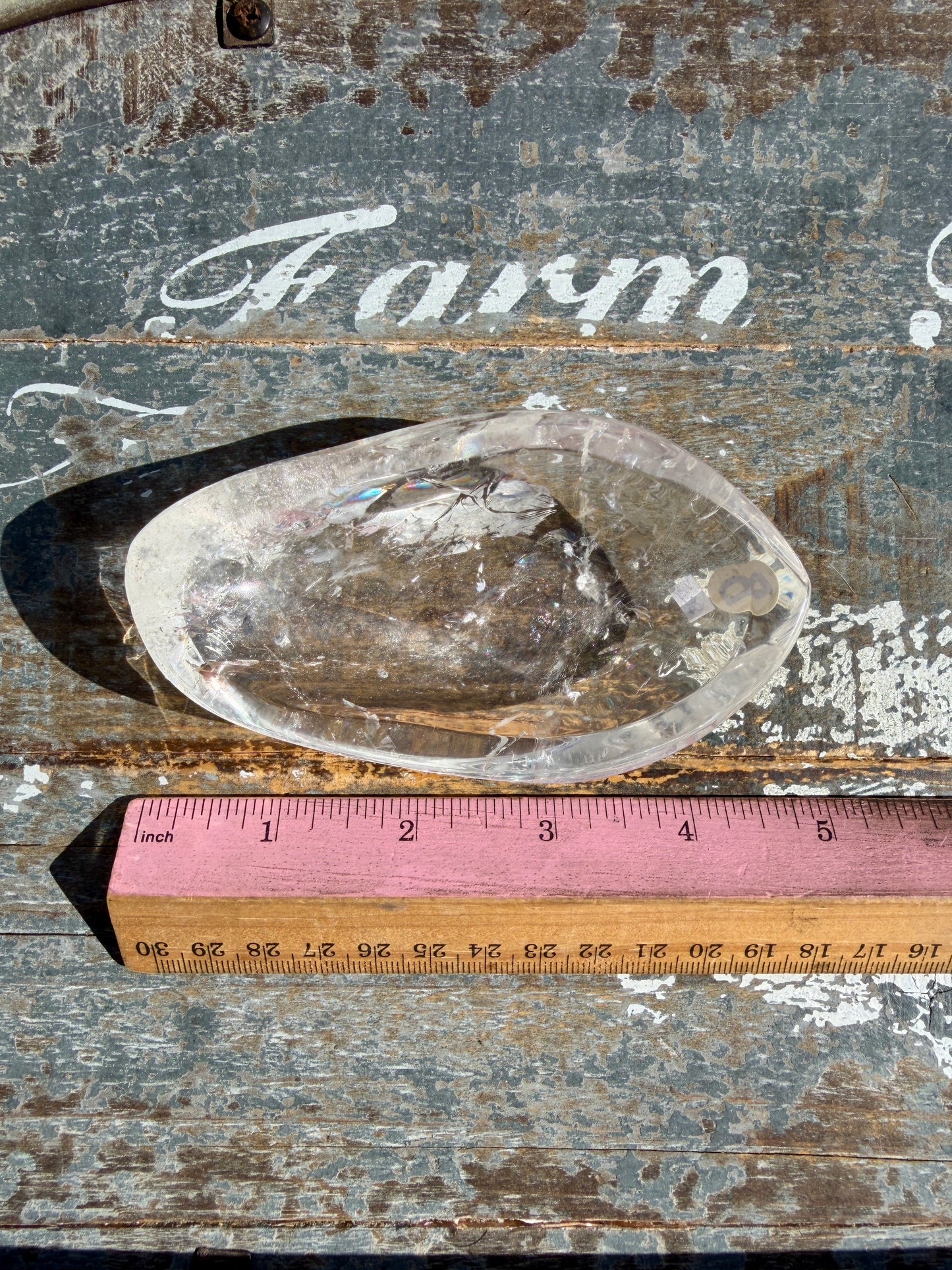 Gorgeous Clear Quartz Bowl | Opt D