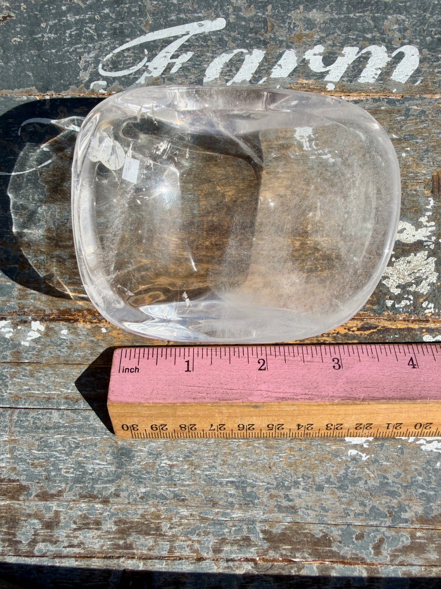 Gorgeous Clear Quartz Bowl | Opt F