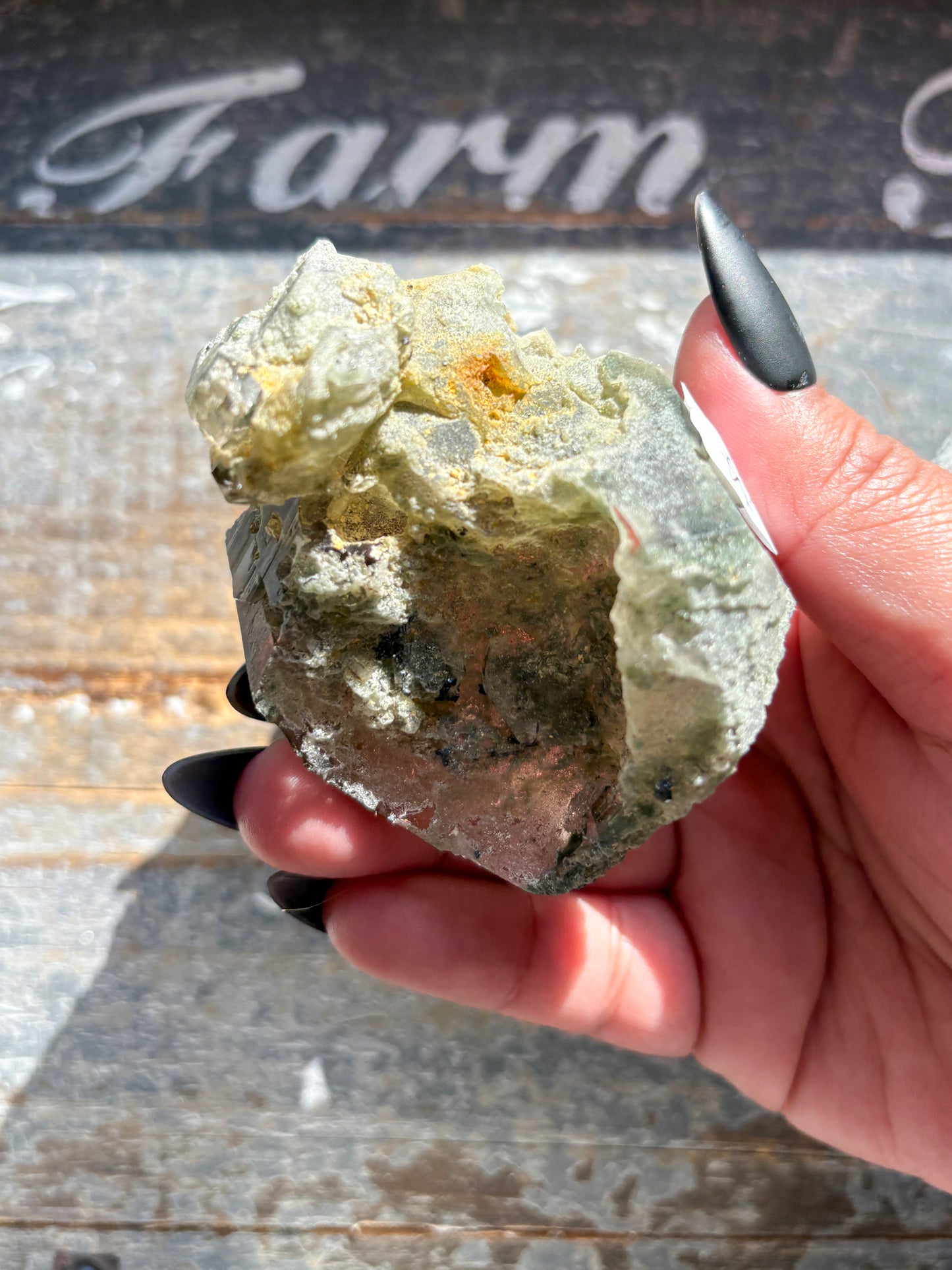 Rare High-Altitude Himalayan Quartz with Chlorite Inclusions – Collector’s Piece from India