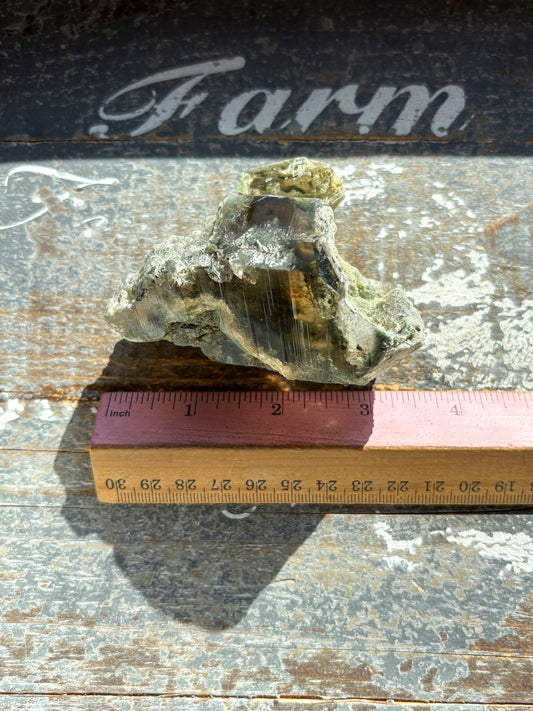 Rare High-Altitude Himalayan Quartz with Chlorite Inclusions – Collector’s Piece from India