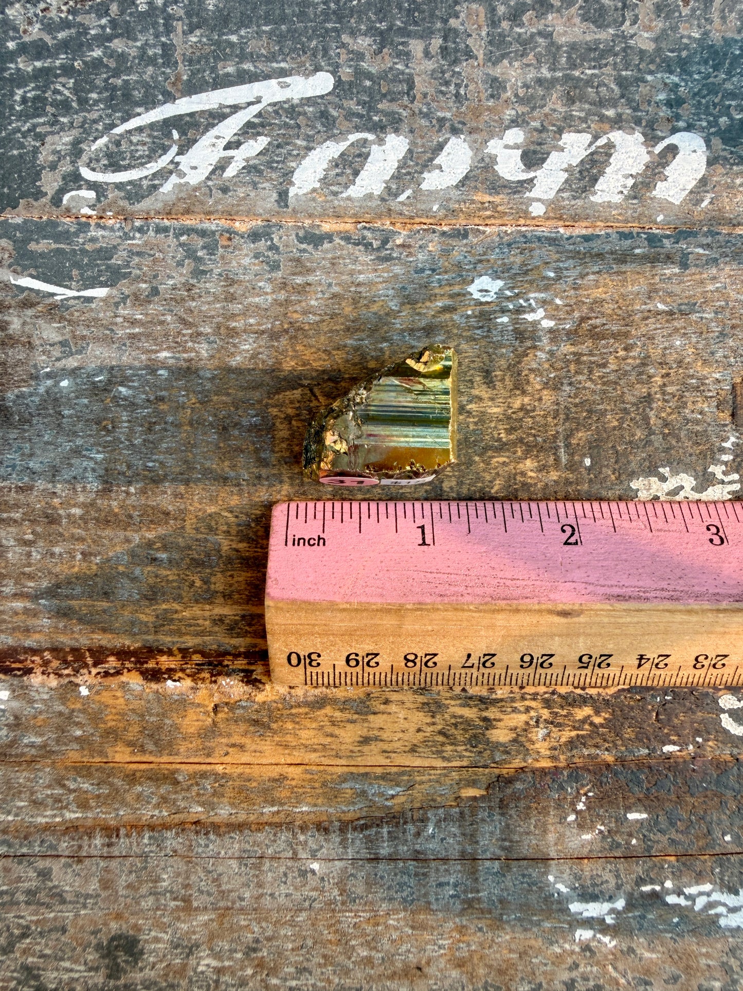 Gorgeous Cubic Pyrite with Natural Rainbow Iridescence from Indonesia | Opt 31