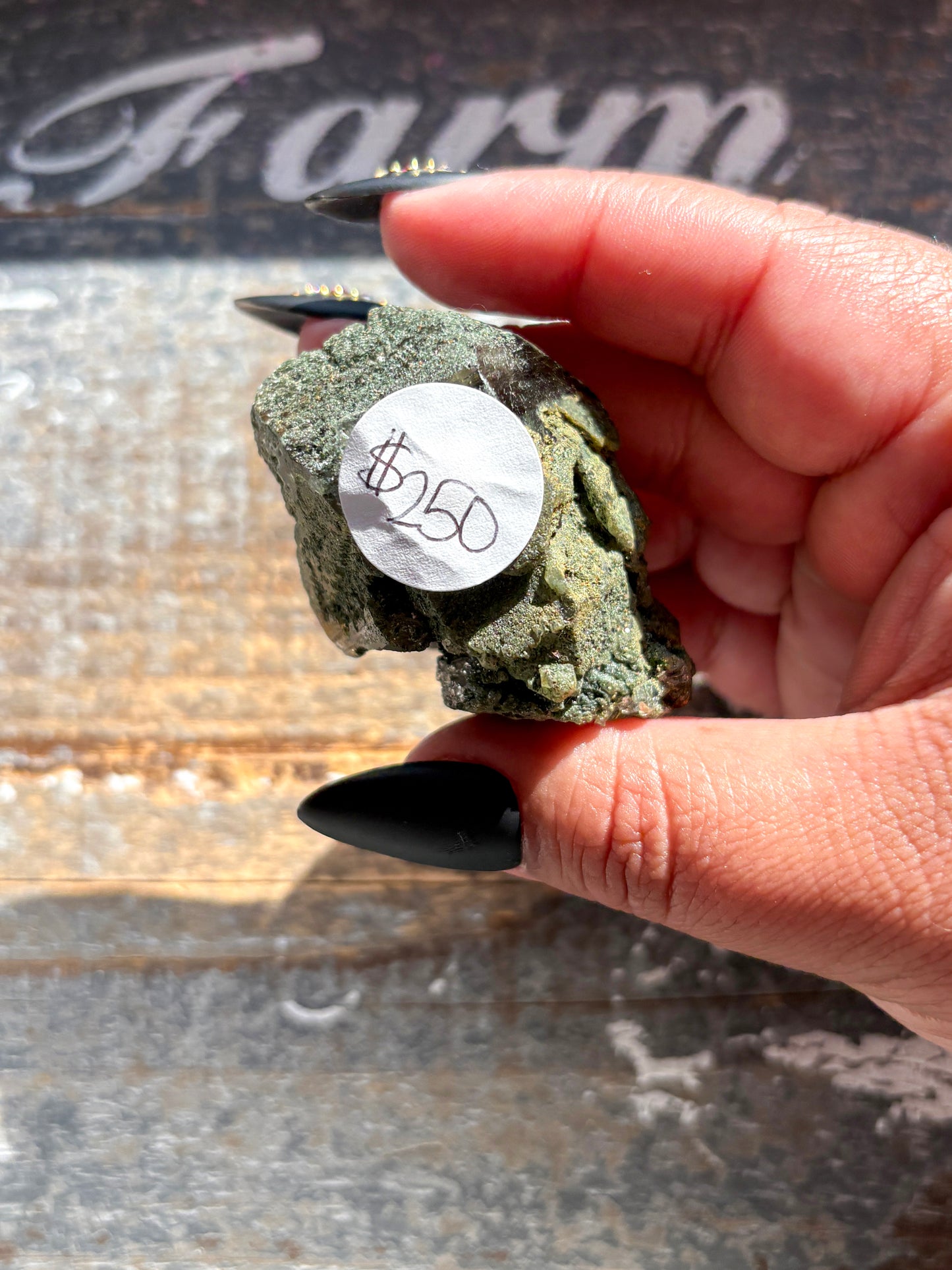 Rare High-Altitude Himalayan Quartz with Chlorite Inclusions – Collector’s Piece from India