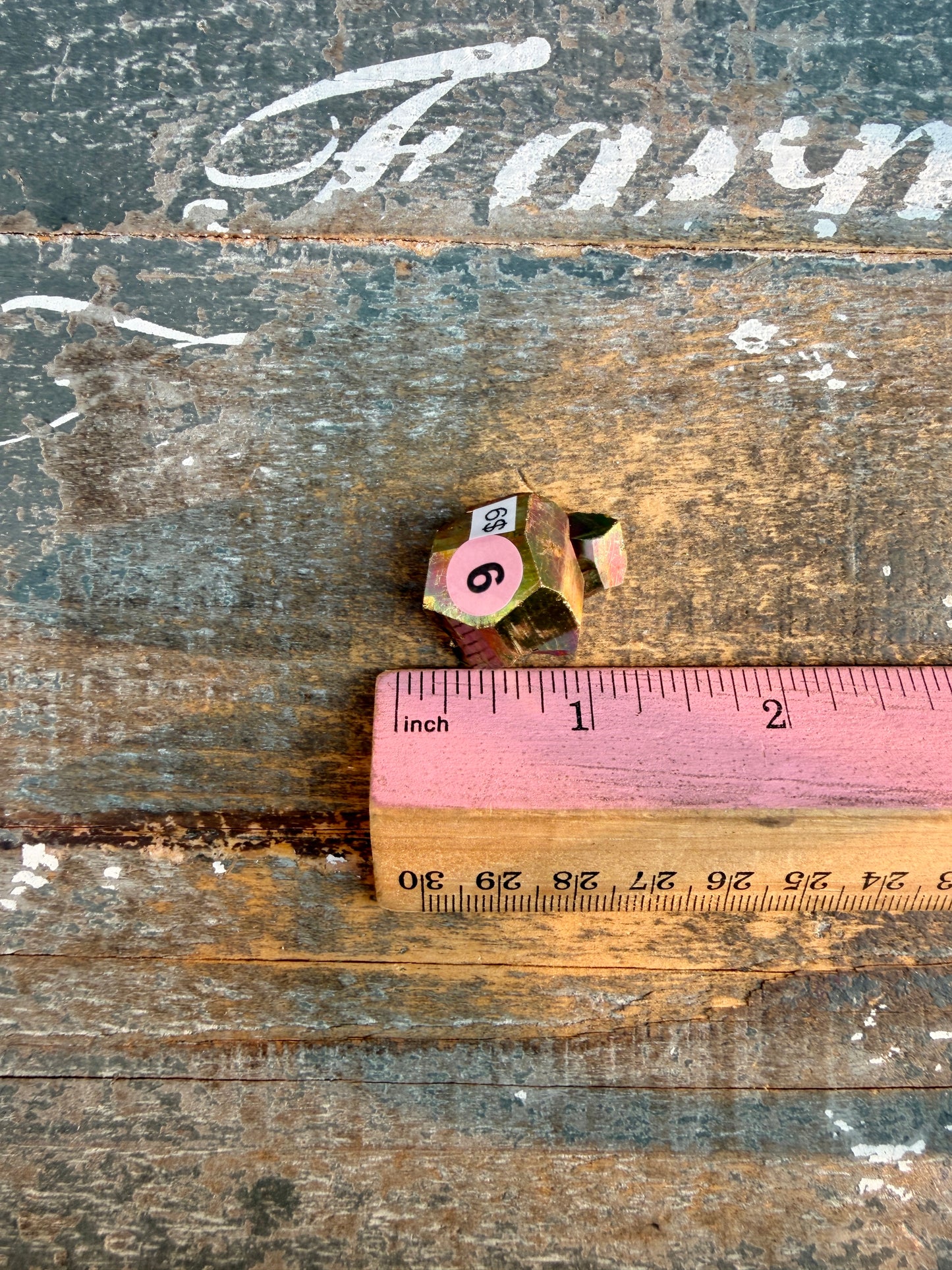 Gorgeous Cubic Pyrite with Natural Rainbow Iridescence from Indonesia | Opt 9