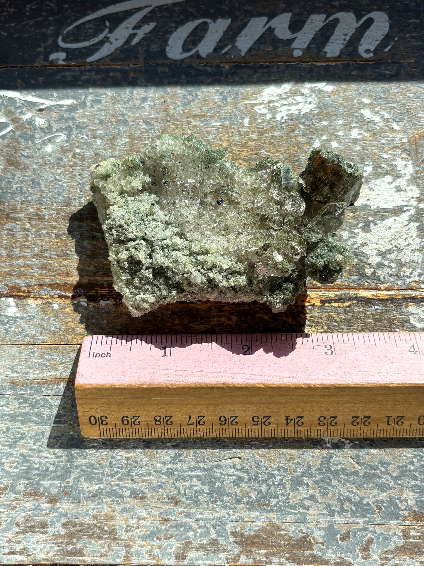 Rare High-Altitude Himalayan Quartz with Chlorite Inclusions – Collector’s Piece from India