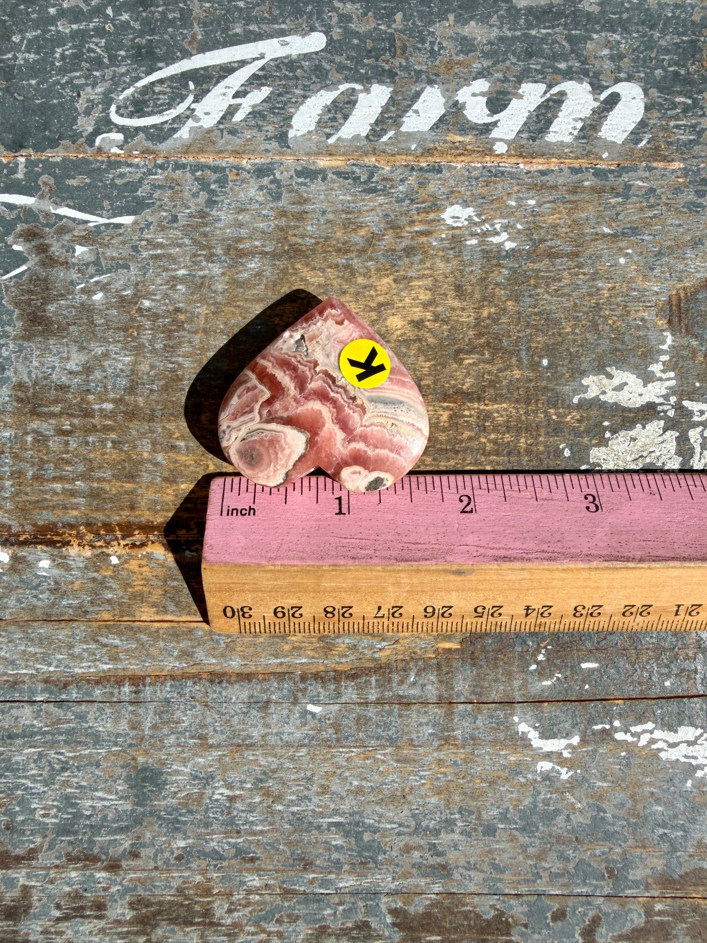 Gorgeous Rhodochrosite Heart | Argentina | Opt K