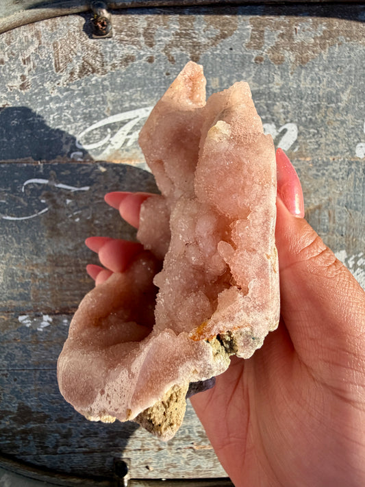 Gorgeous Pink Amethyst Freeform | Brazil | Opt 37