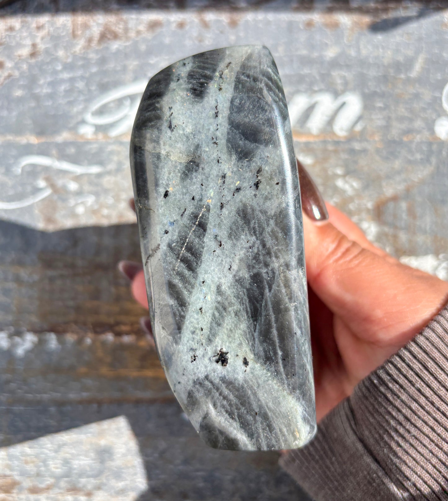 Gorgeous Flashy Labradorite Free Form from Madagascar | Opt A
