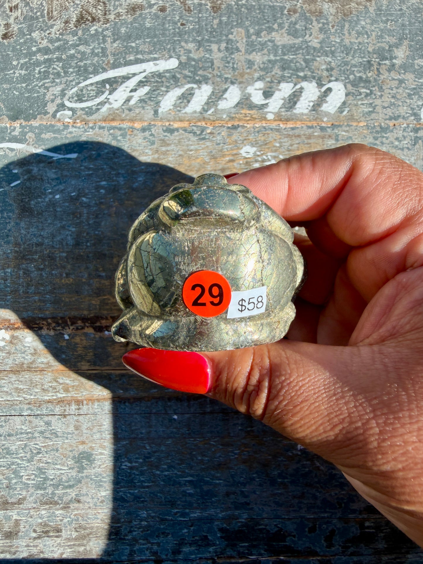 Money Manifestation Pyrite Money Toad | Opt 29