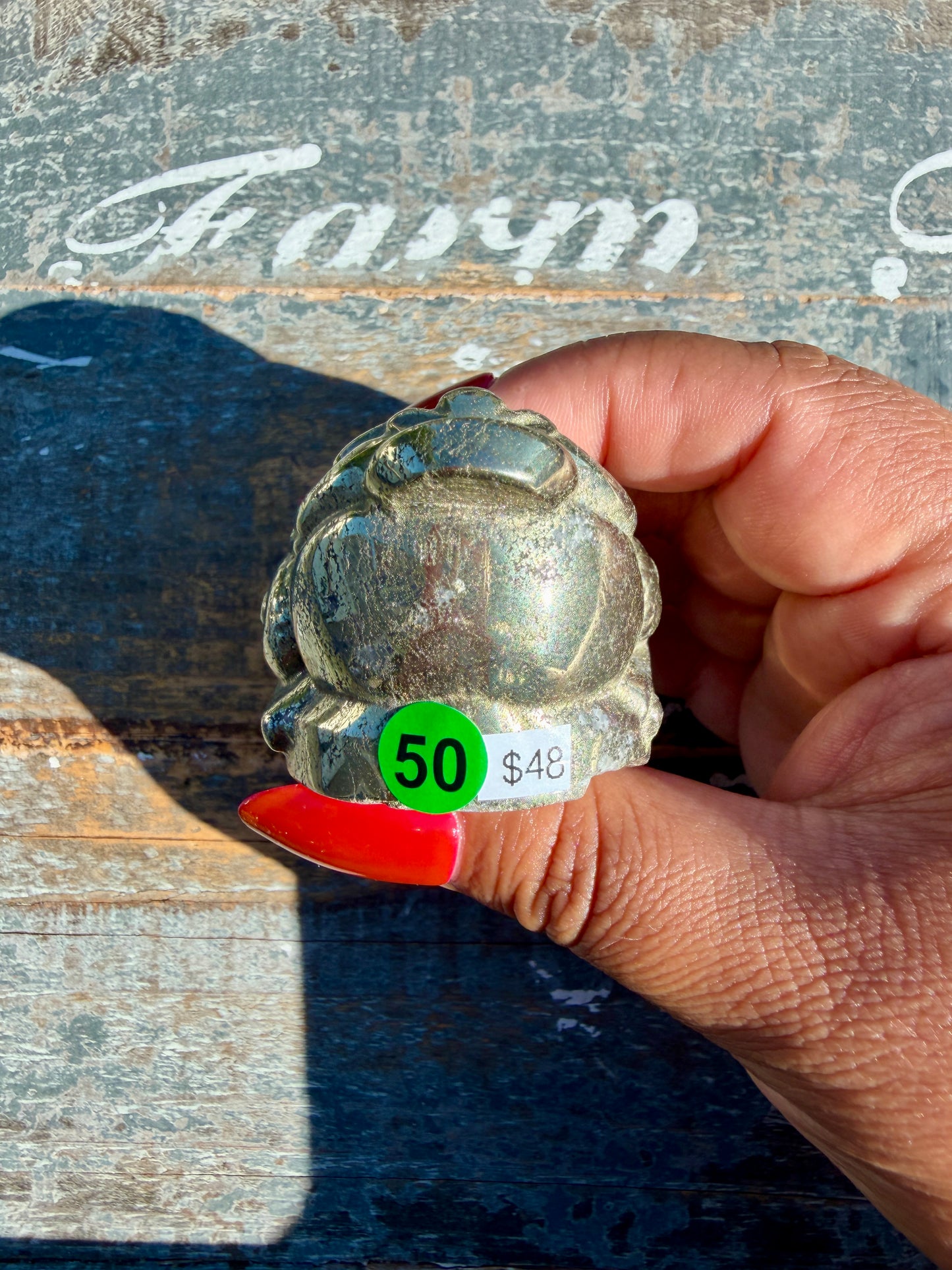 Money Manifestation Pyrite Money Toad | Opt 50