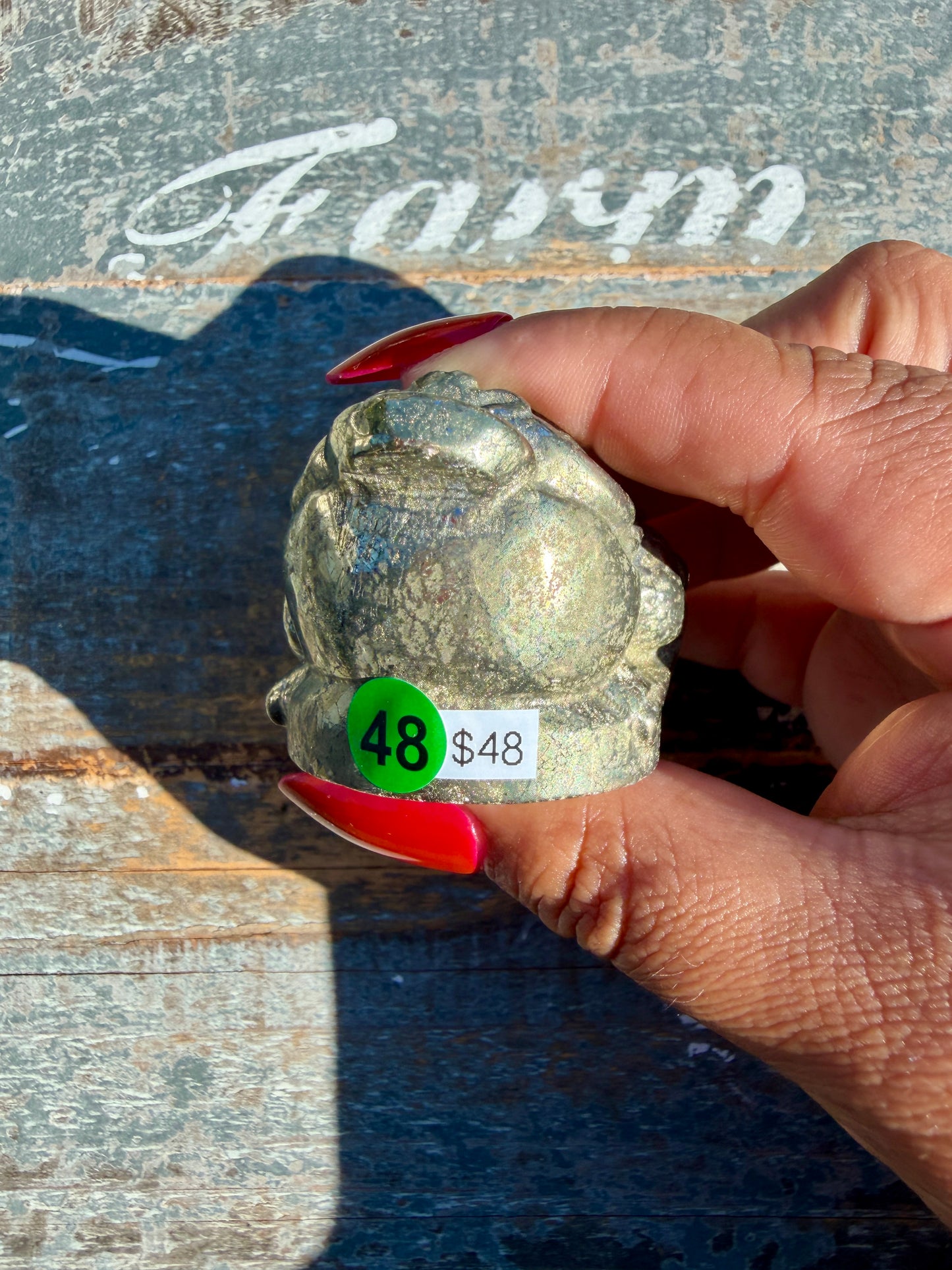 Money Manifestation Pyrite Money Toad | Opt 48