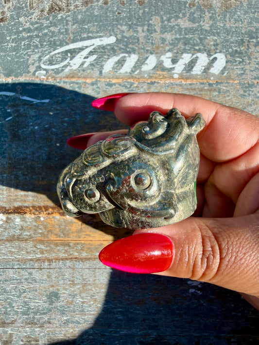 Money Manifestation Pyrite Money Toad | Opt 48