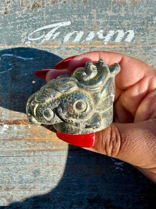 Money Manifestation Pyrite Money Toad | Opt 47