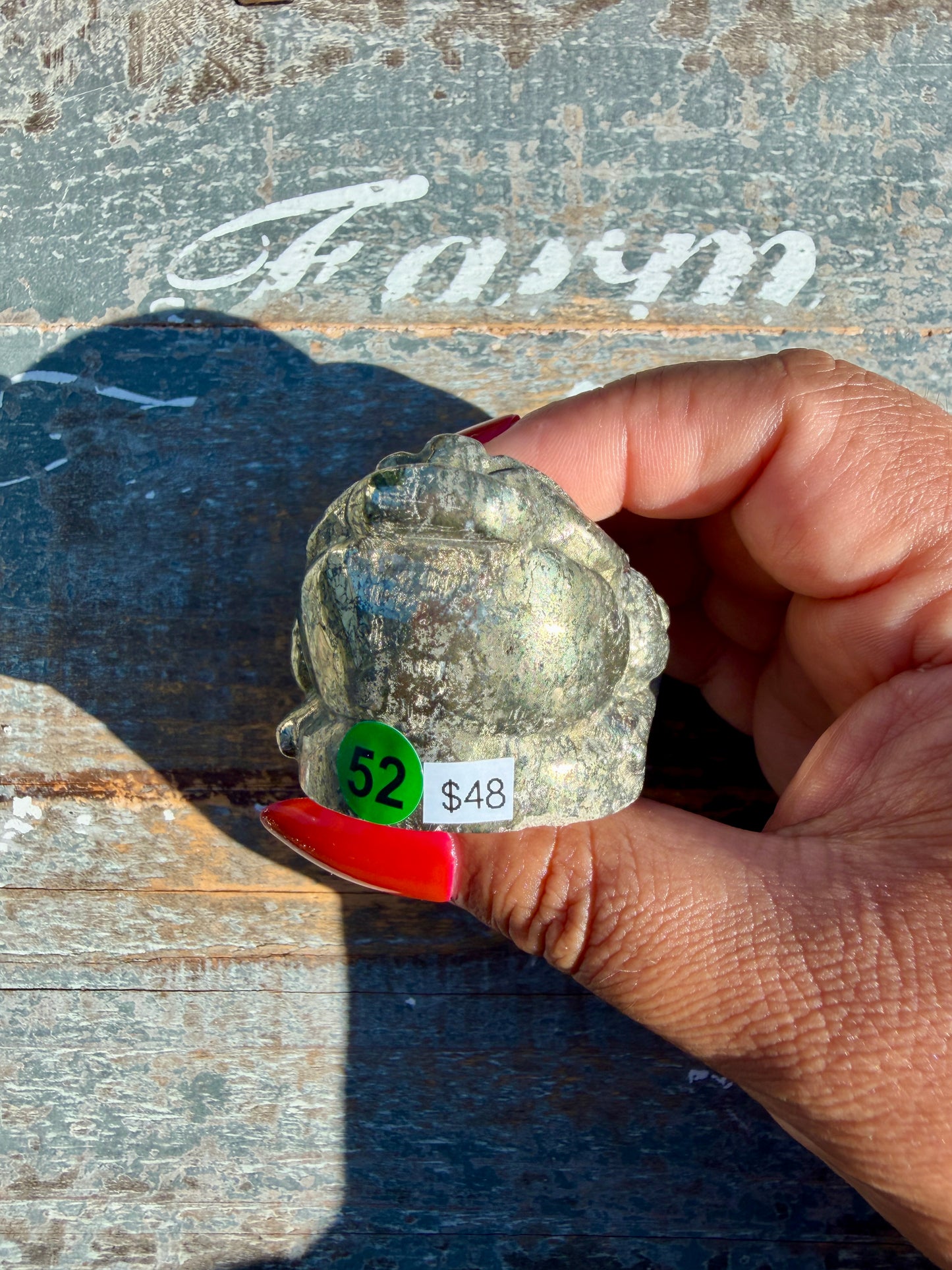 Money Manifestation Pyrite Money Toad | Opt 52