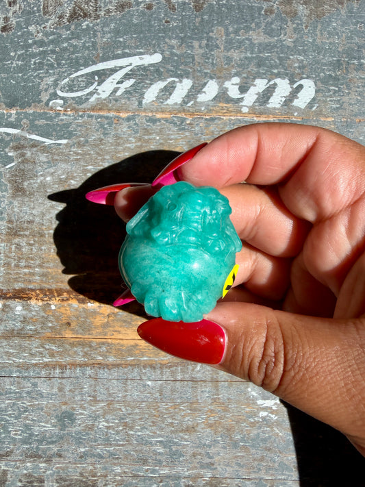 Amazonite Dragon Turtle | Opt V