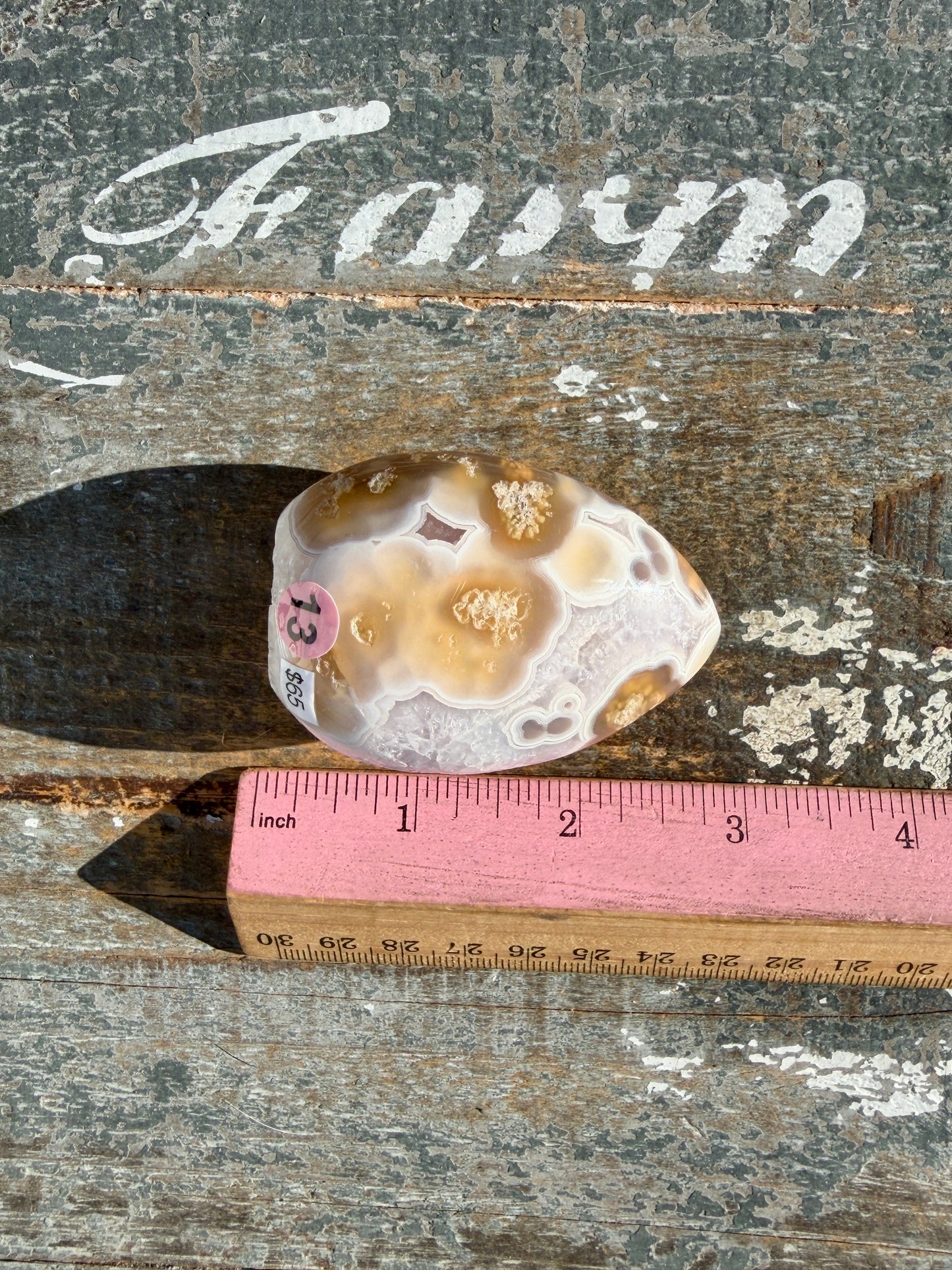 Gorgeous Indonesian Scenic Moss Agate Freeform | Opt 13