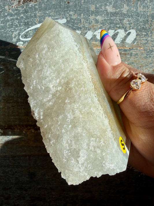 Fluorite Druzy Tower | Opt S