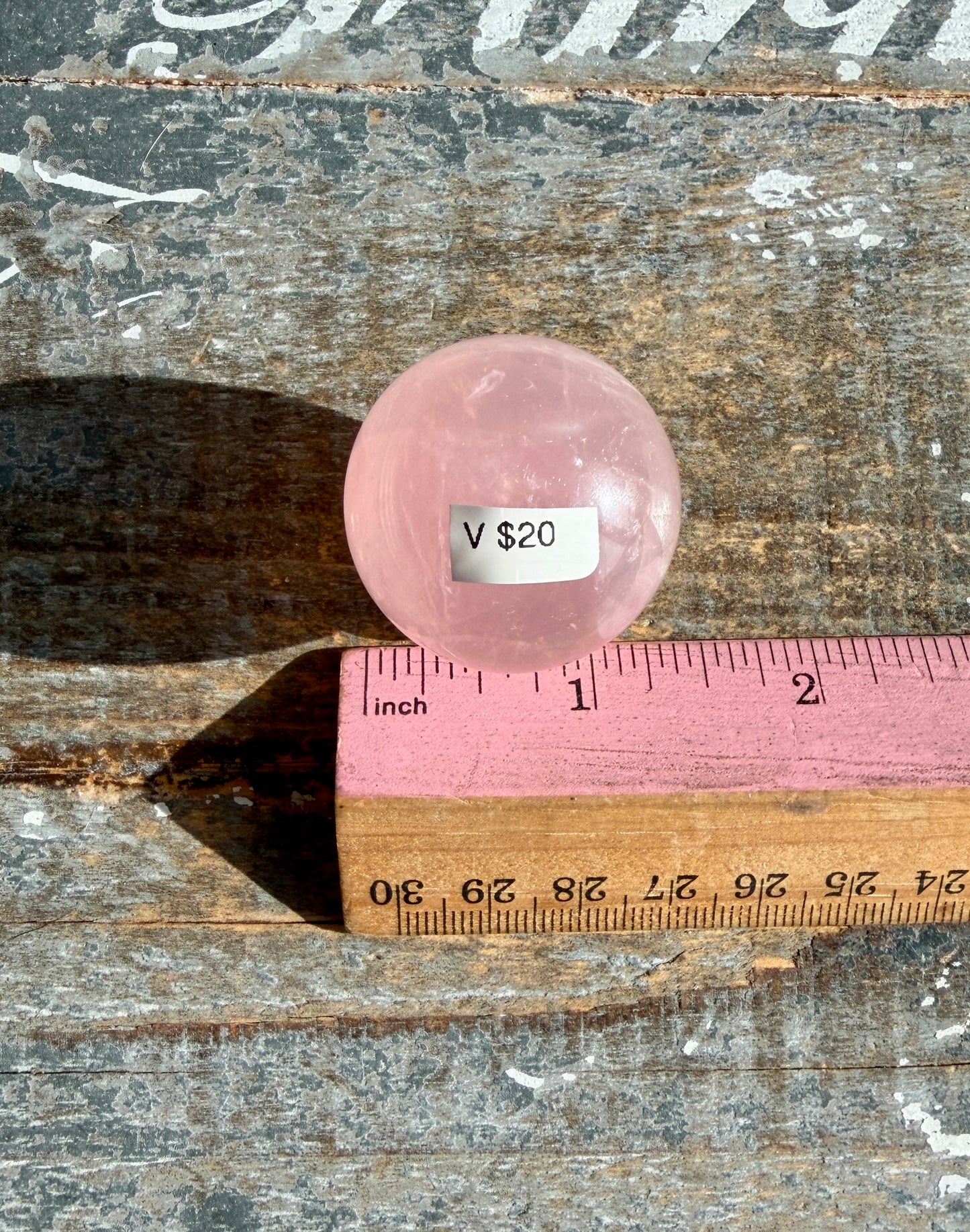 Gorgeous Rose Quartz Sphere | Opt V