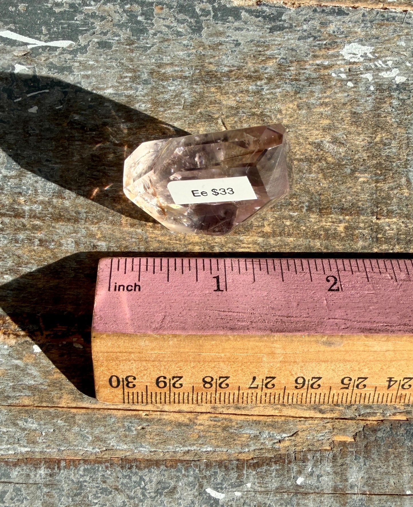 Gorgeous Powellite In Amethyst Freeform from Bahia Brazil | Opt Ee