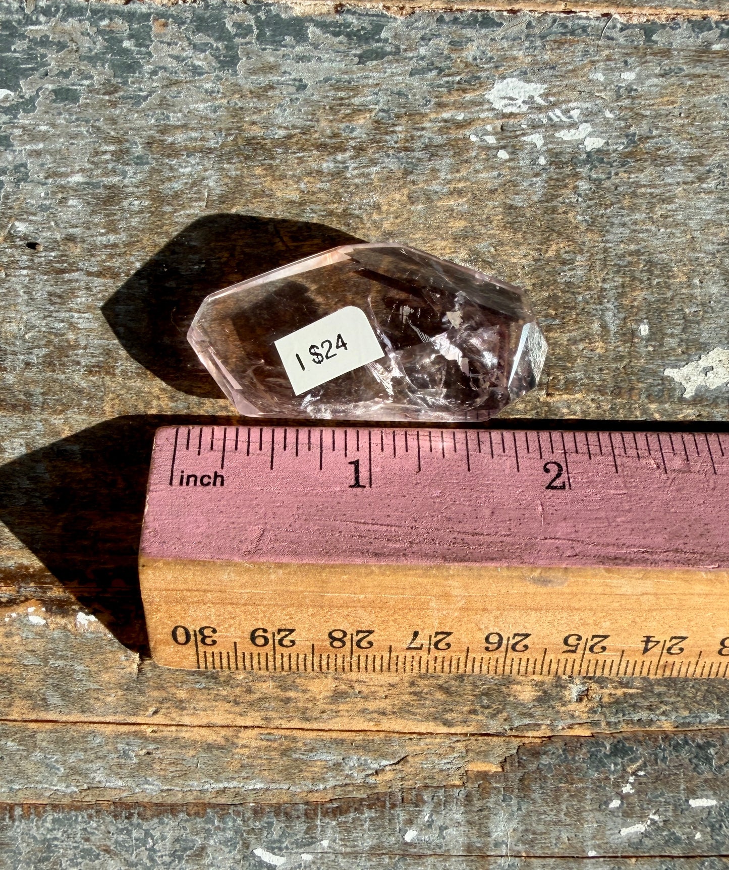 Gorgeous Powellite In Amethyst Freeform from Bahia Brazil | Opt I